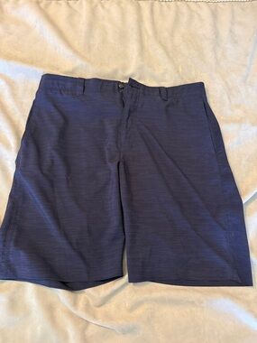 Callaway Men's Deep Blue Performance Flat-Front Shorts